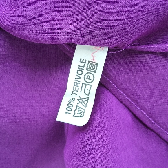 Rima Purple Beaded Sarong NWOT - Picture 6 of 8